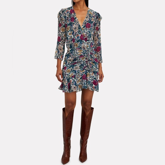 VERONICA BEARD
Marilla Floral Mini Dress - Picture 1 of 9